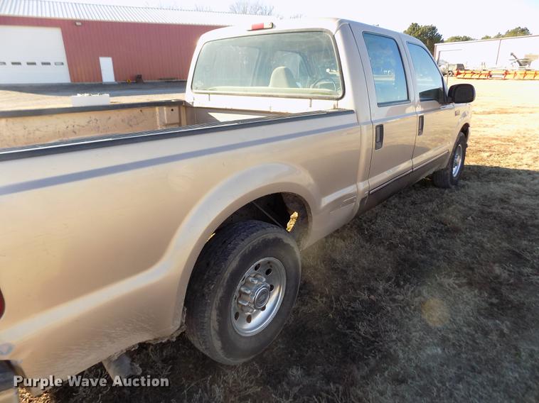 image for item DY9161 1999 Ford F250 Super Duty Crew Cab pickup truck