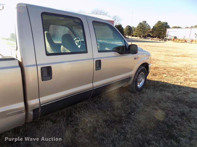 image for item DY9161 1999 Ford F250 Super Duty Crew Cab pickup truck