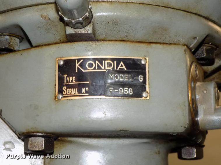 image for item DZ9600 Kondia Power Mill vertical milling machine