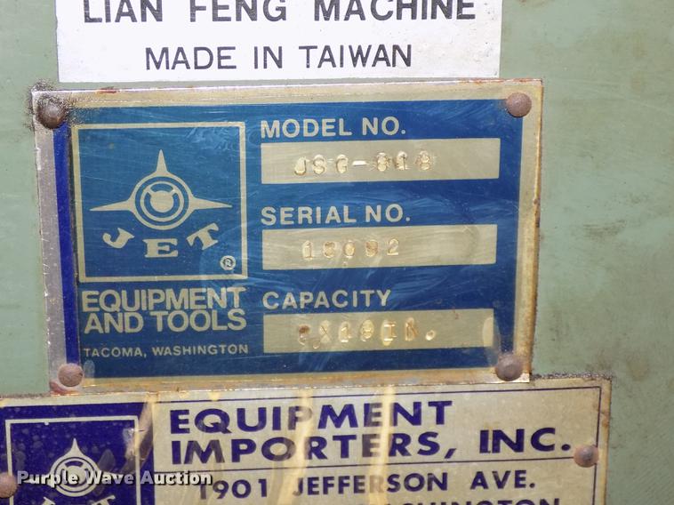 image for item DZ9601 Jet JSG-618 metal surface grinder