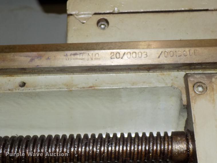 image for item DZ9602 Clausing Colchester 600 metal lathe