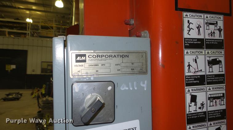 image for item EH9121 ALM WE-18 automotive lift system