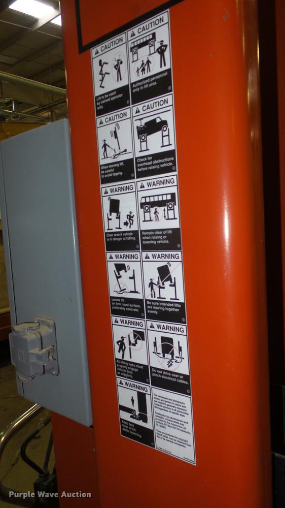 image for item EH9121 ALM WE-18 automotive lift system