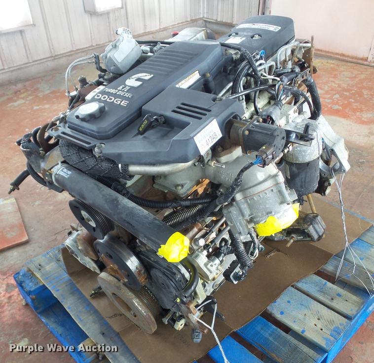 image for item EM9028 2008 Cummins 6.7L L6 turbo diesel engine