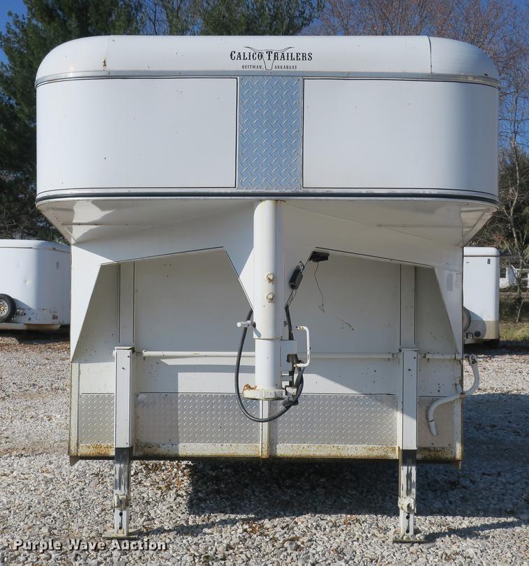 image for item EO9431 2014 Calico enclosed cargo trailer