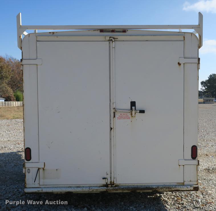 image for item EO9431 2014 Calico enclosed cargo trailer