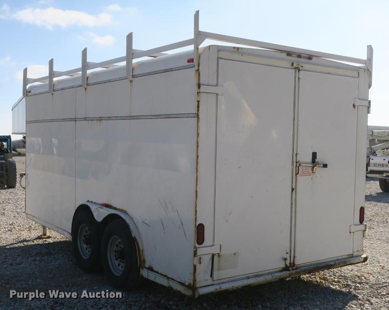 image for item EO9431 2014 Calico enclosed cargo trailer