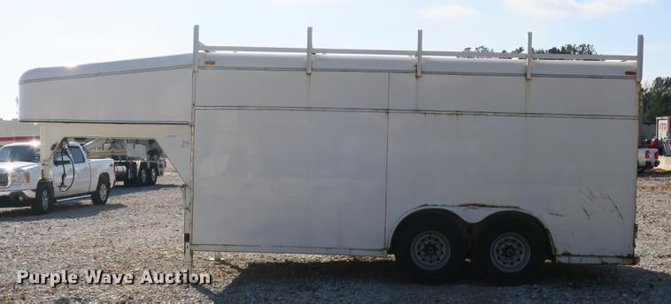 image for item EO9431 2014 Calico enclosed cargo trailer