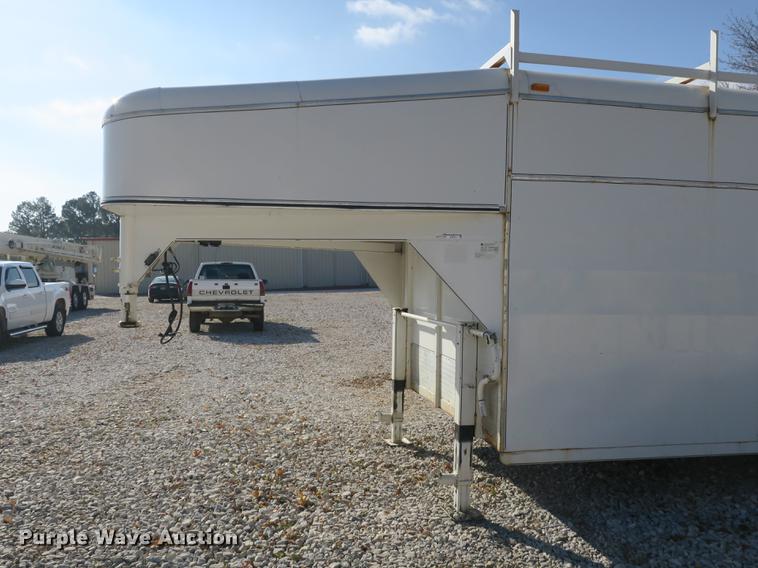 image for item EO9431 2014 Calico enclosed cargo trailer
