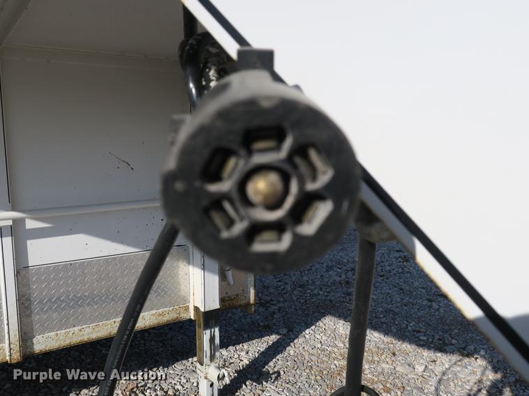 image for item EO9431 2014 Calico enclosed cargo trailer