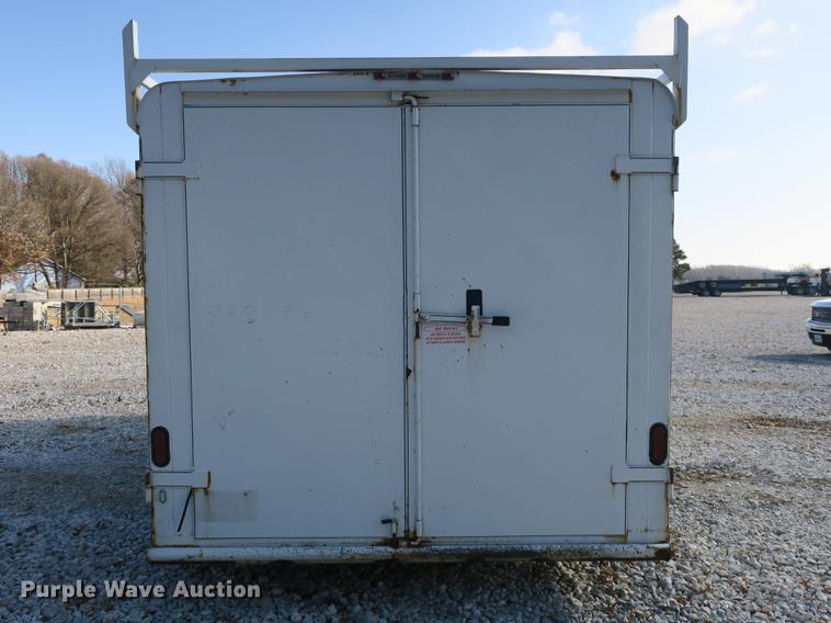 image for item EO9431 2014 Calico enclosed cargo trailer