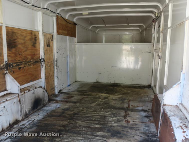 image for item EO9431 2014 Calico enclosed cargo trailer