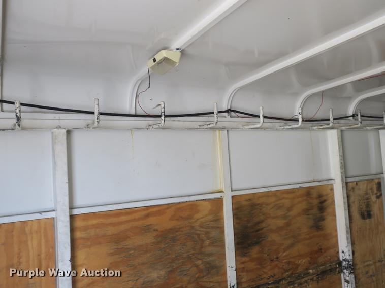 image for item EO9431 2014 Calico enclosed cargo trailer