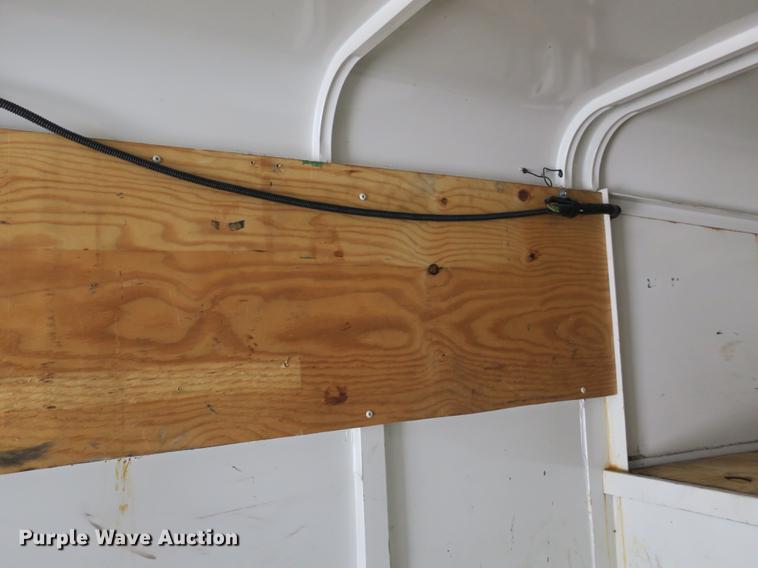 image for item EO9431 2014 Calico enclosed cargo trailer