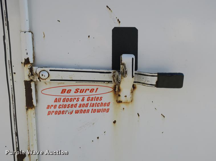 image for item EO9431 2014 Calico enclosed cargo trailer