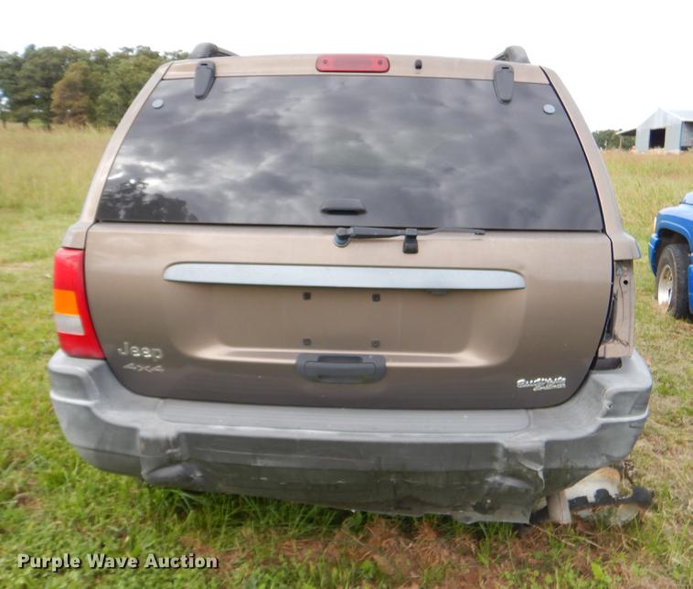 image for item EO9719 2002 Jeep Grand Cherokee Laredo SUV
