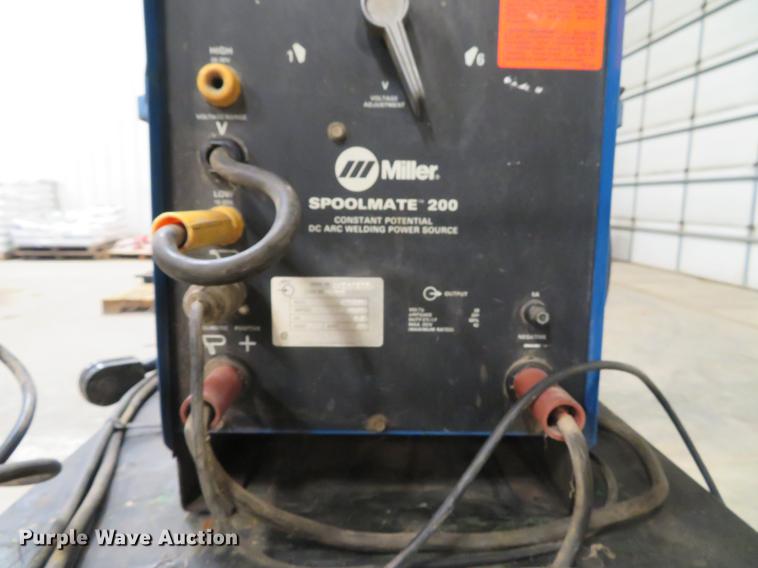 image for item EV9542 Miller Spoolmate 200 welder