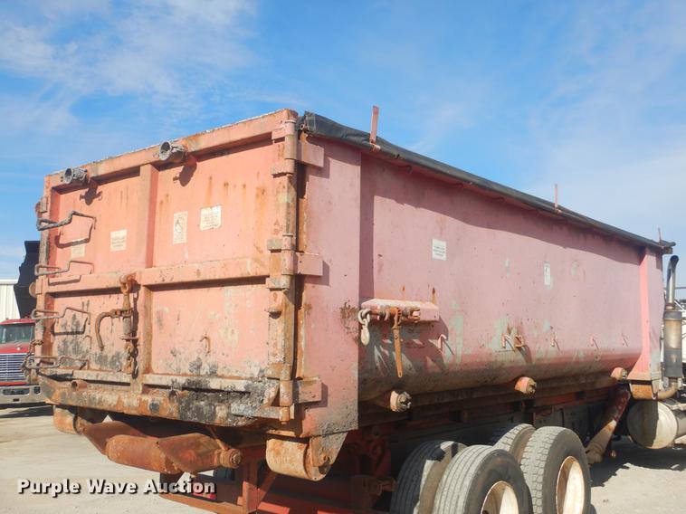 image for item EW9730 1981 Mack RS686LST roll-off container truck