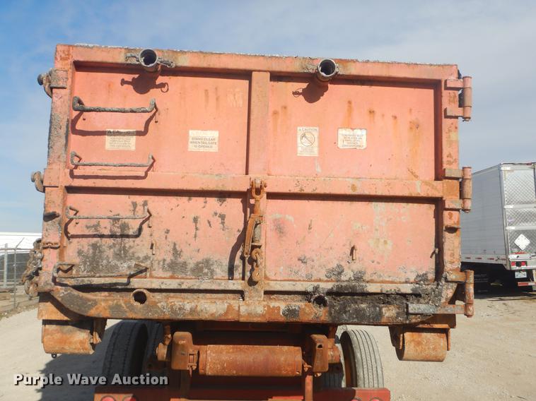 image for item EW9730 1981 Mack RS686LST roll-off container truck