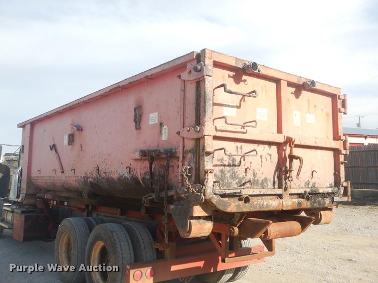 image for item EW9730 1981 Mack RS686LST roll-off container truck