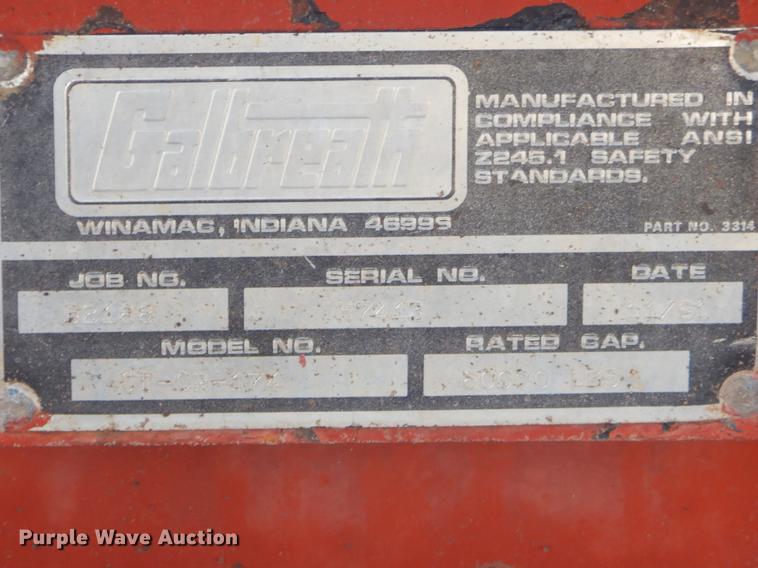 image for item EW9730 1981 Mack RS686LST roll-off container truck