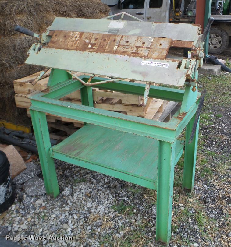 image for item EW9803 Whitney Stllec metal brake