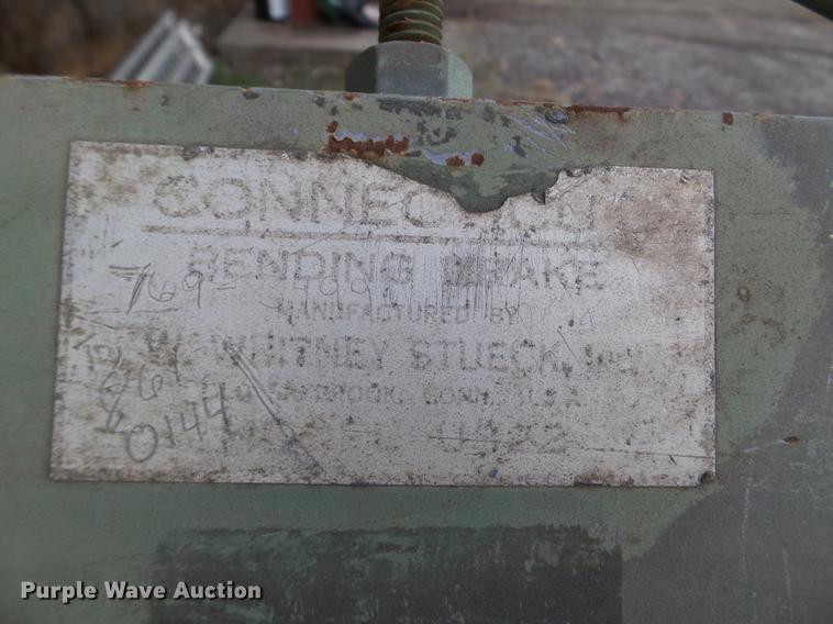 image for item EW9803 Whitney Stllec metal brake