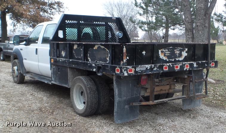 image for item EW9804 2006 Ford F450 Super Duty Crew Cab flatbed truck