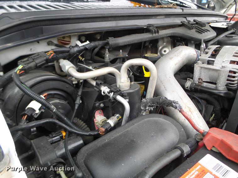 image for item EW9804 2006 Ford F450 Super Duty Crew Cab flatbed truck