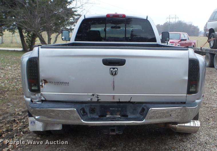 image for item EW9805 2007 Dodge Ram 3500HD Big Horn Quad Cab pickup truck