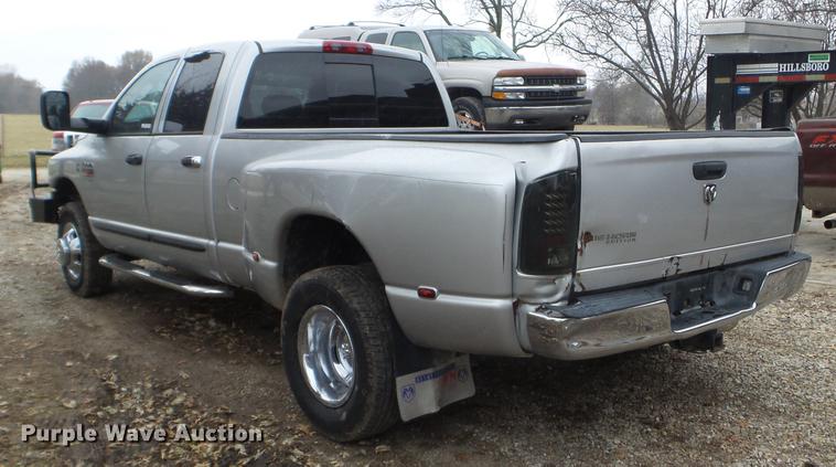 image for item EW9805 2007 Dodge Ram 3500HD Big Horn Quad Cab pickup truck