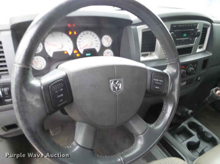 image for item EW9805 2007 Dodge Ram 3500HD Big Horn Quad Cab pickup truck