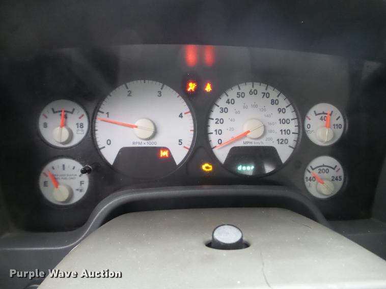 image for item EW9805 2007 Dodge Ram 3500HD Big Horn Quad Cab pickup truck