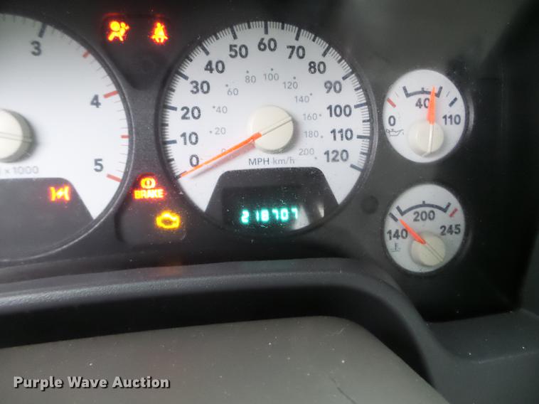 image for item EW9805 2007 Dodge Ram 3500HD Big Horn Quad Cab pickup truck