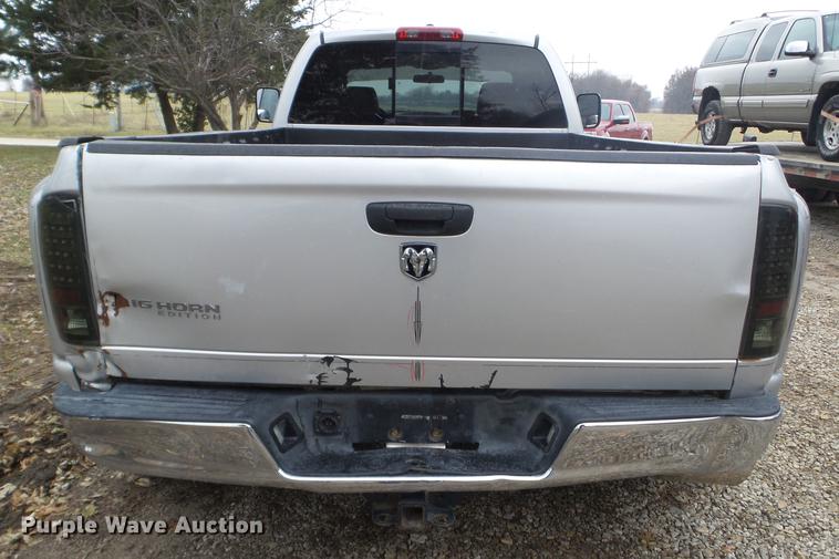 image for item EW9805 2007 Dodge Ram 3500HD Big Horn Quad Cab pickup truck