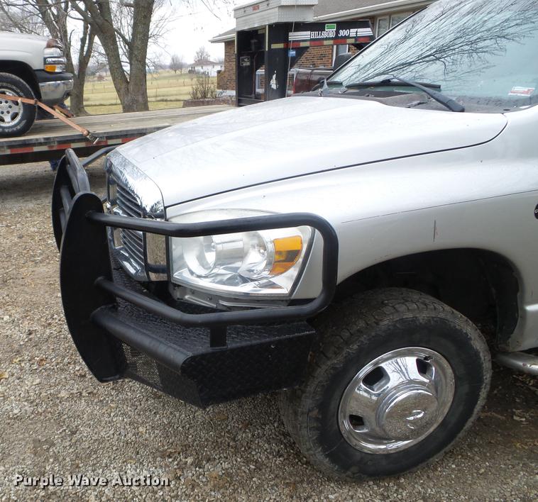 image for item EW9805 2007 Dodge Ram 3500HD Big Horn Quad Cab pickup truck