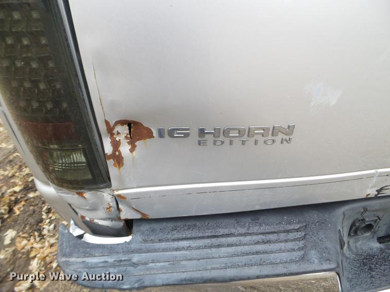 image for item EW9805 2007 Dodge Ram 3500HD Big Horn Quad Cab pickup truck