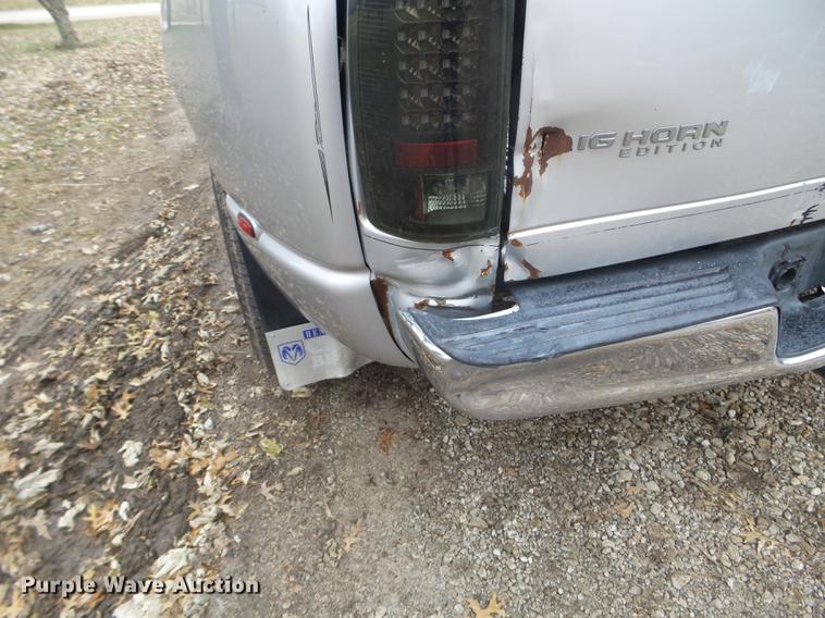 image for item EW9805 2007 Dodge Ram 3500HD Big Horn Quad Cab pickup truck