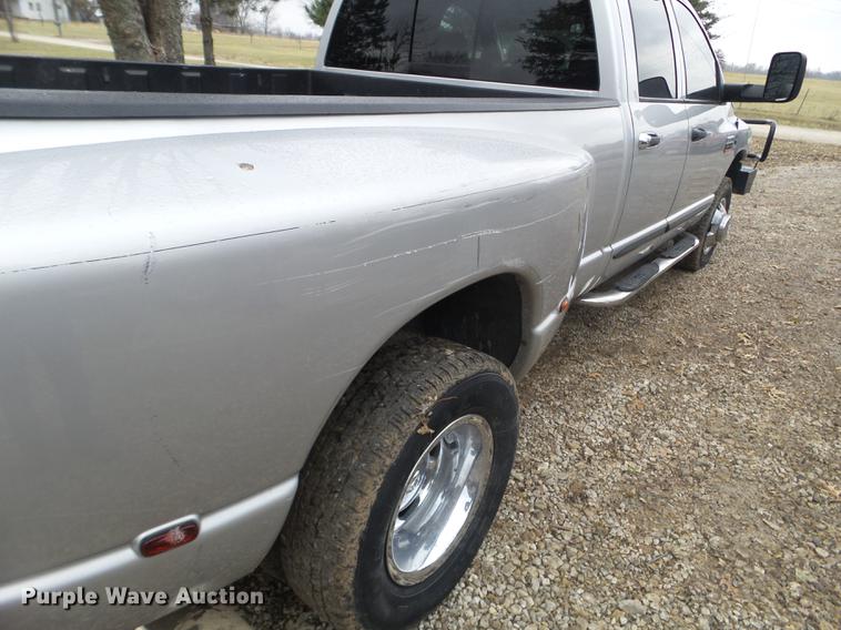 image for item EW9805 2007 Dodge Ram 3500HD Big Horn Quad Cab pickup truck