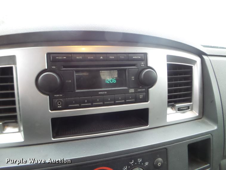 image for item EW9806 2009 Dodge Ram 4500HD Quad Cab truck cab and chassis