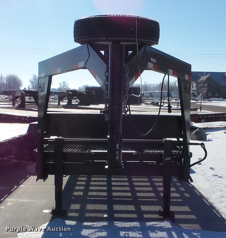 image for item EW9823 2017 Hull Stateline tilt deck equipment trailer