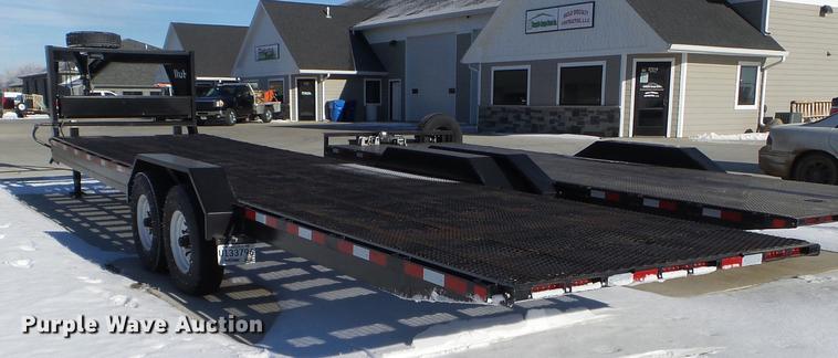 image for item EW9823 2017 Hull Stateline tilt deck equipment trailer