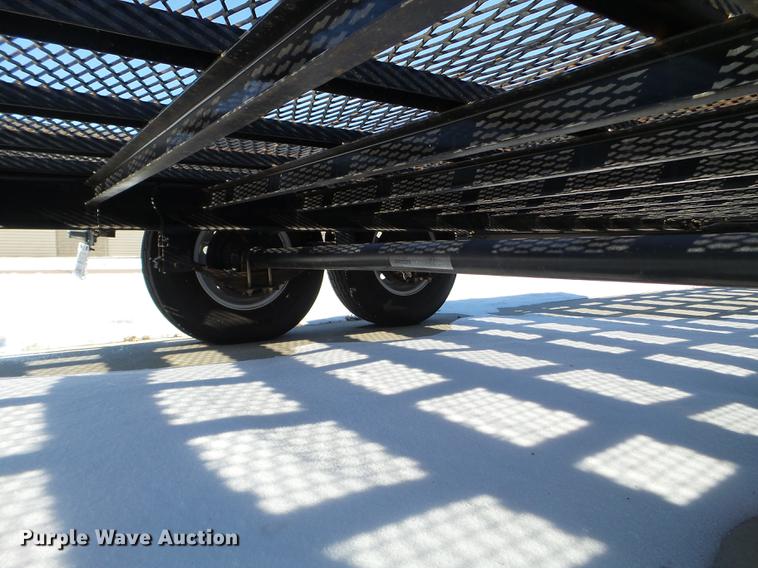 image for item EW9823 2017 Hull Stateline tilt deck equipment trailer