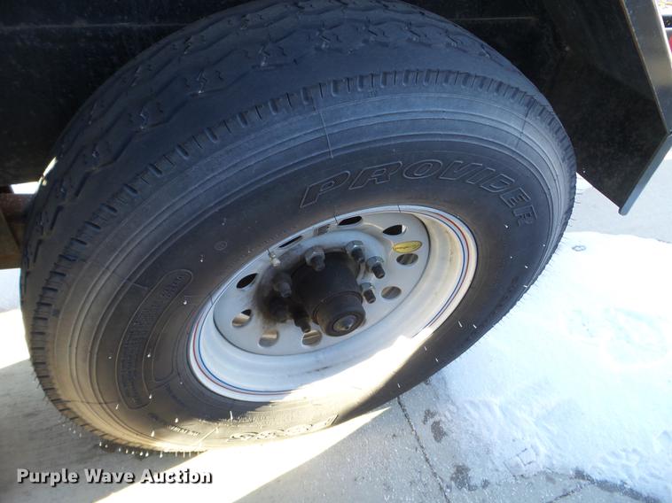 image for item EW9823 2017 Hull Stateline tilt deck equipment trailer