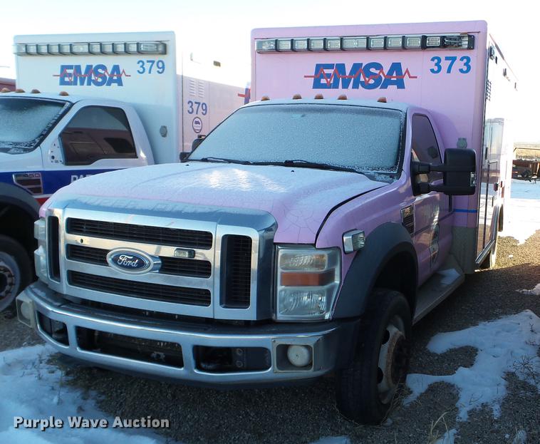 image for item EW9828 2008 Ford F450 Super Duty ambulance