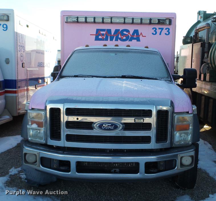 image for item EW9828 2008 Ford F450 Super Duty ambulance