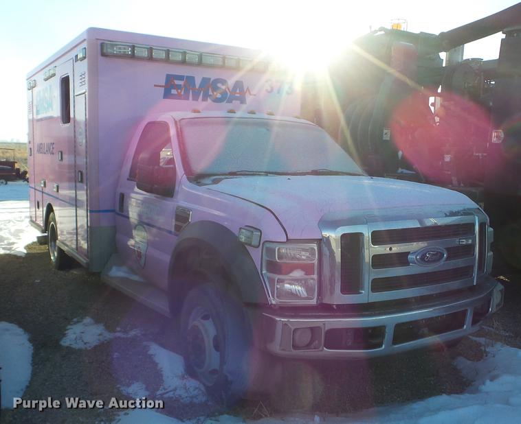 image for item EW9828 2008 Ford F450 Super Duty ambulance