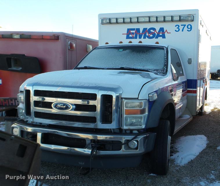 image for item EW9829 2009 Ford F450 Super Duty ambulance