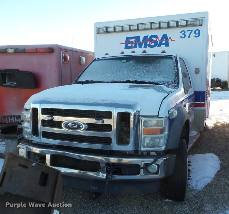 image for item EW9829 2009 Ford F450 Super Duty ambulance
