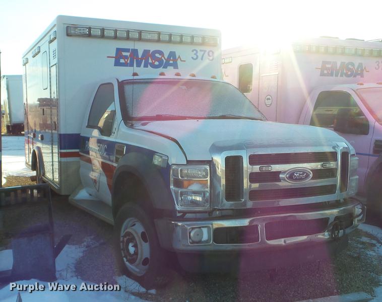 image for item EW9829 2009 Ford F450 Super Duty ambulance